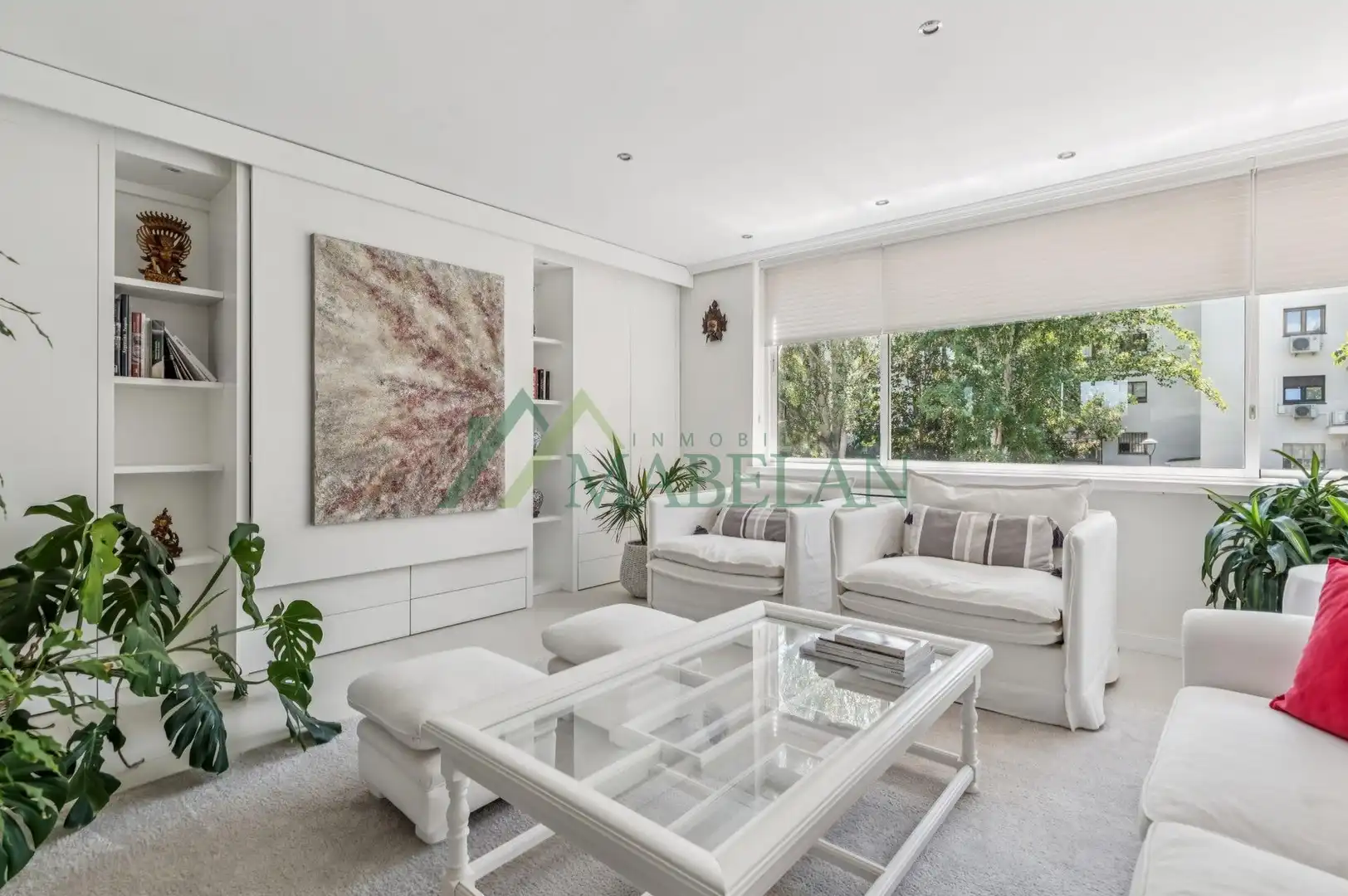 Living room of Flat for rent in Las Rozas de Madrid  with Heating, Furnished and Community pool