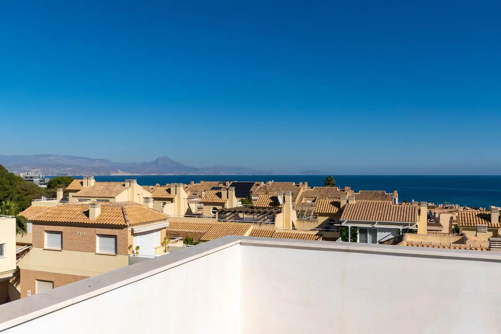 Vista exterior de Casa o chalet en venta en Alicante / Alacant con Aire acondicionado, Calefacción y Jardín privado
