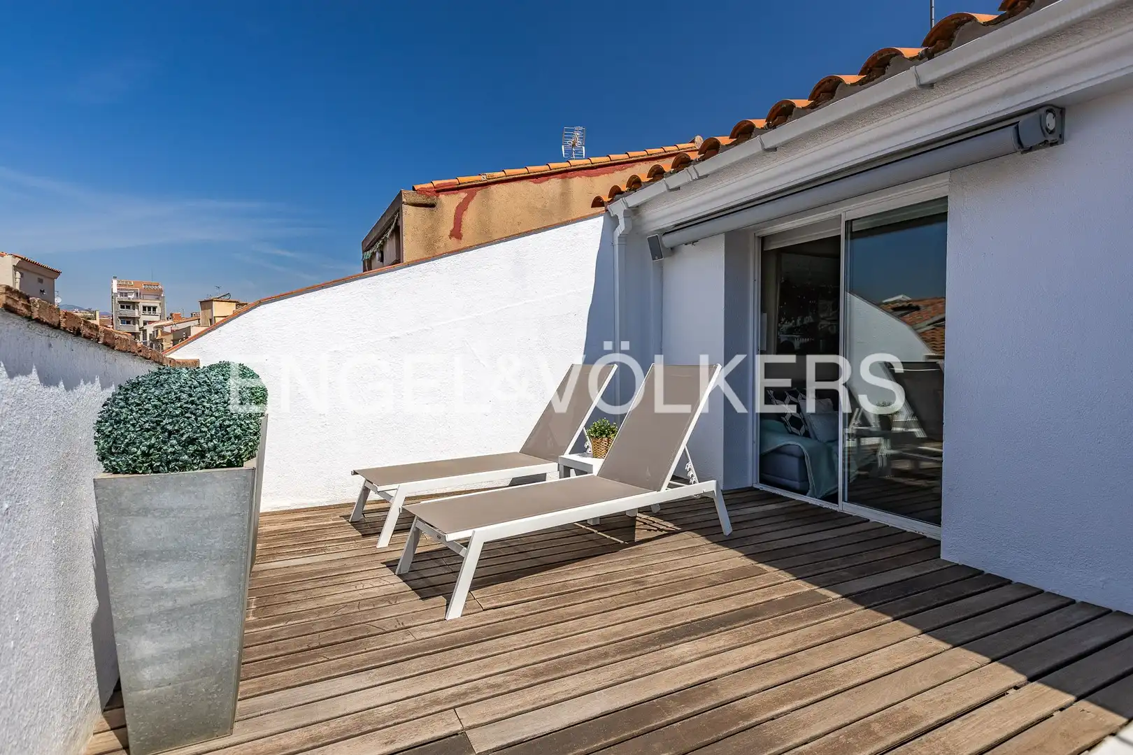 Terrace of Attic for sale in Sabadell  with Air Conditioner, Heating and Parquet flooring