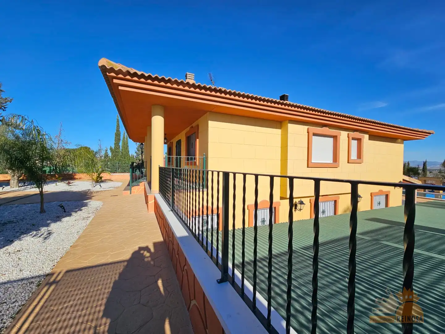 Vista exterior de Casa o xalet de lloguer en Molina de Segura amb Aire condicionat, Calefacció i Jardí privat