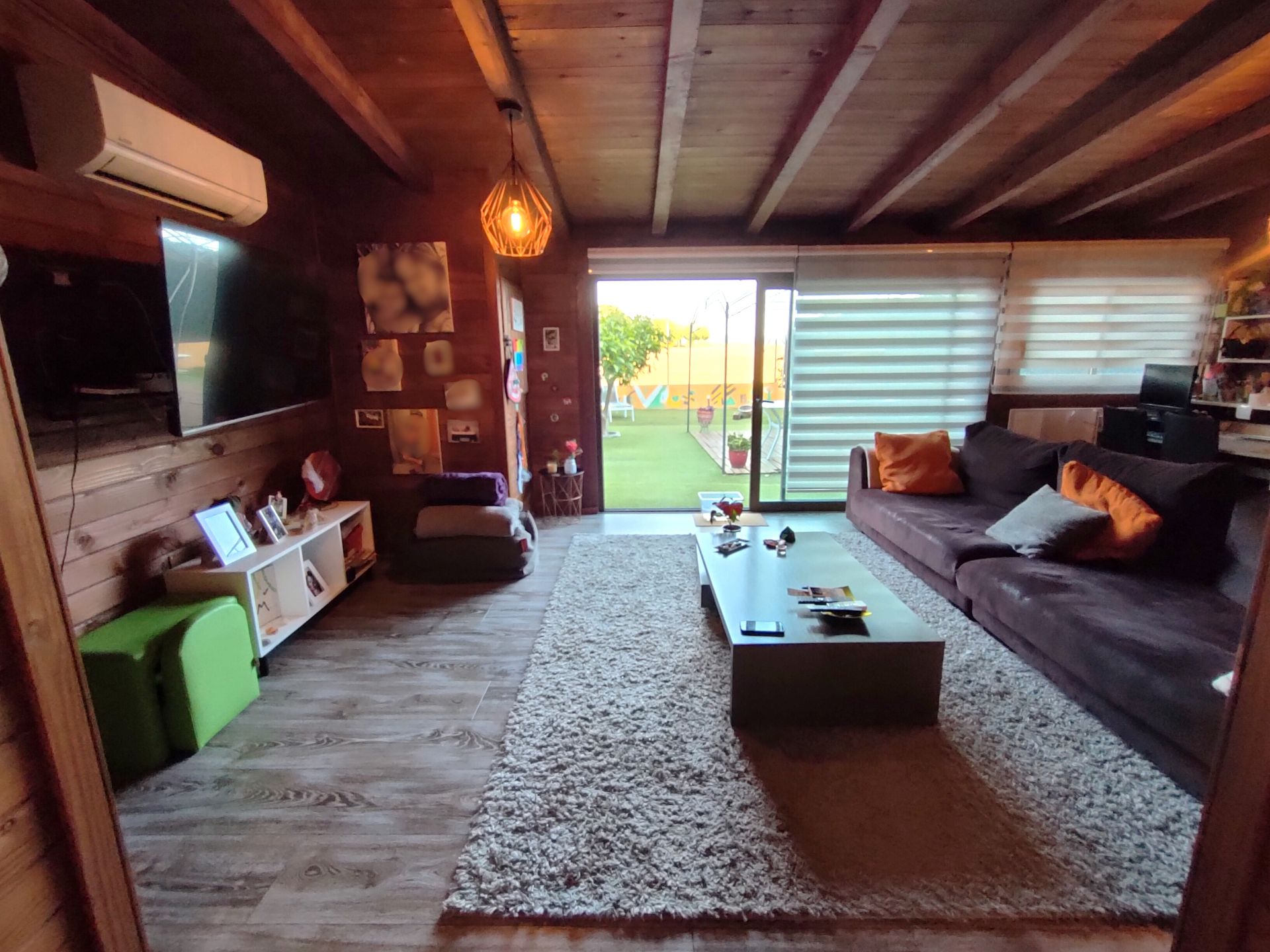 Sala d'estar de Pis en venda en Riudellots de la Selva amb Aire condicionat, Calefacció i Terrassa