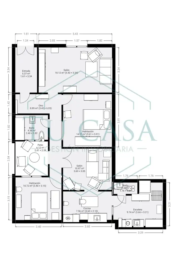 Casa o chalet en venta en Centro