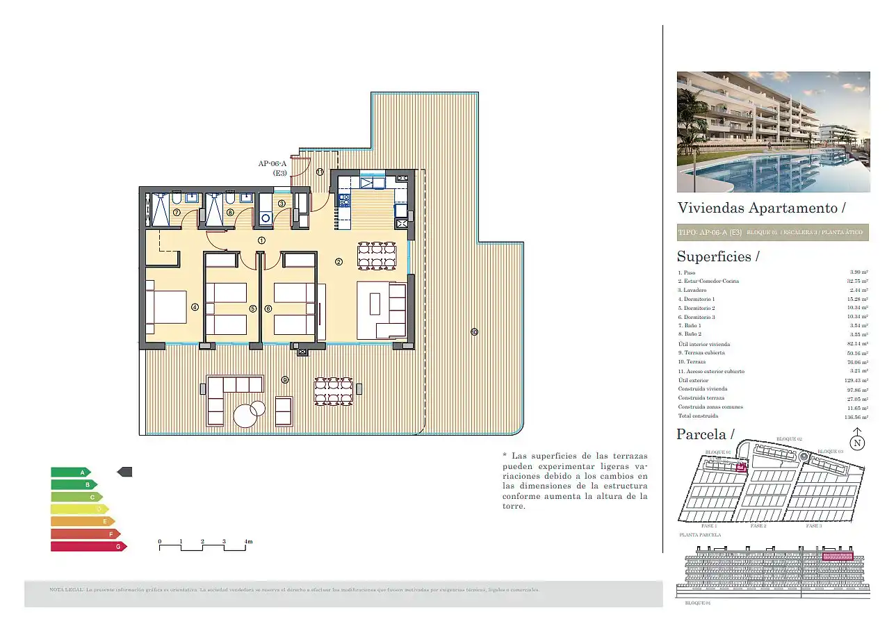 Apartament amb terrassa en venda a Bonalba - Cotoveta, imagen 36