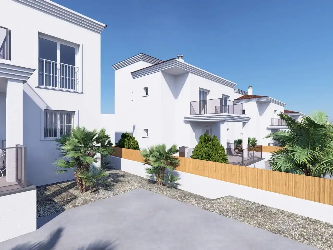Vista exterior de Casa o xalet en venda en Castalla amb Aire condicionat, Jardí privat i Piscina