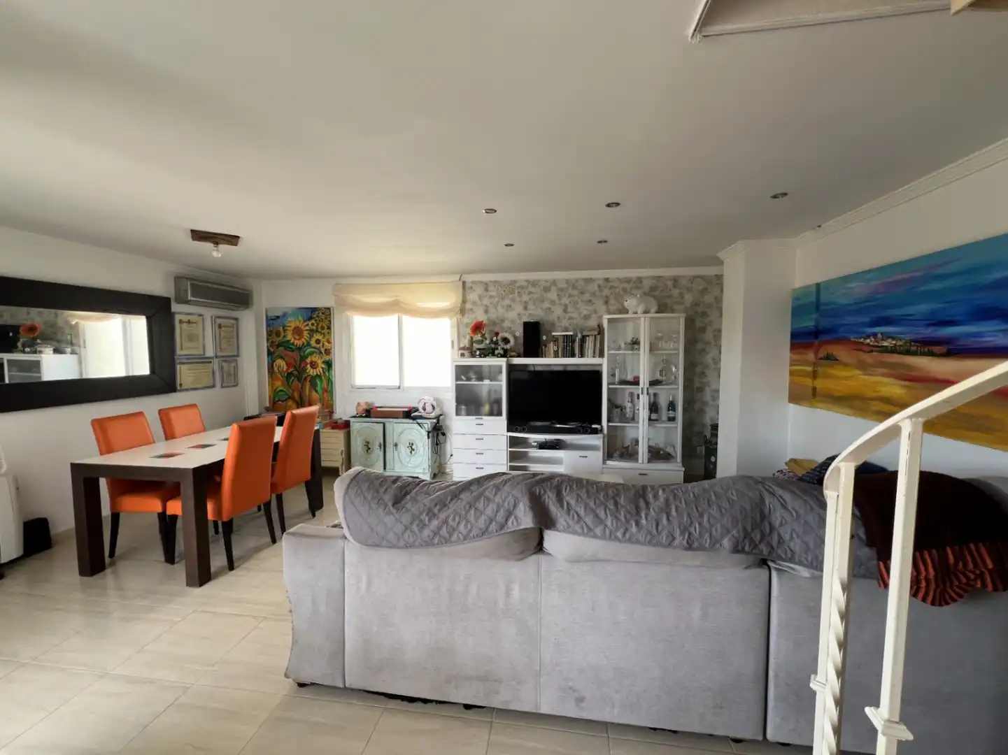 Sala d'estar de Casa o xalet en venda en Oliva