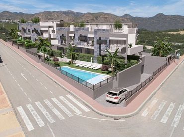Apartment with pool for sale in Puerto de Mazarrón