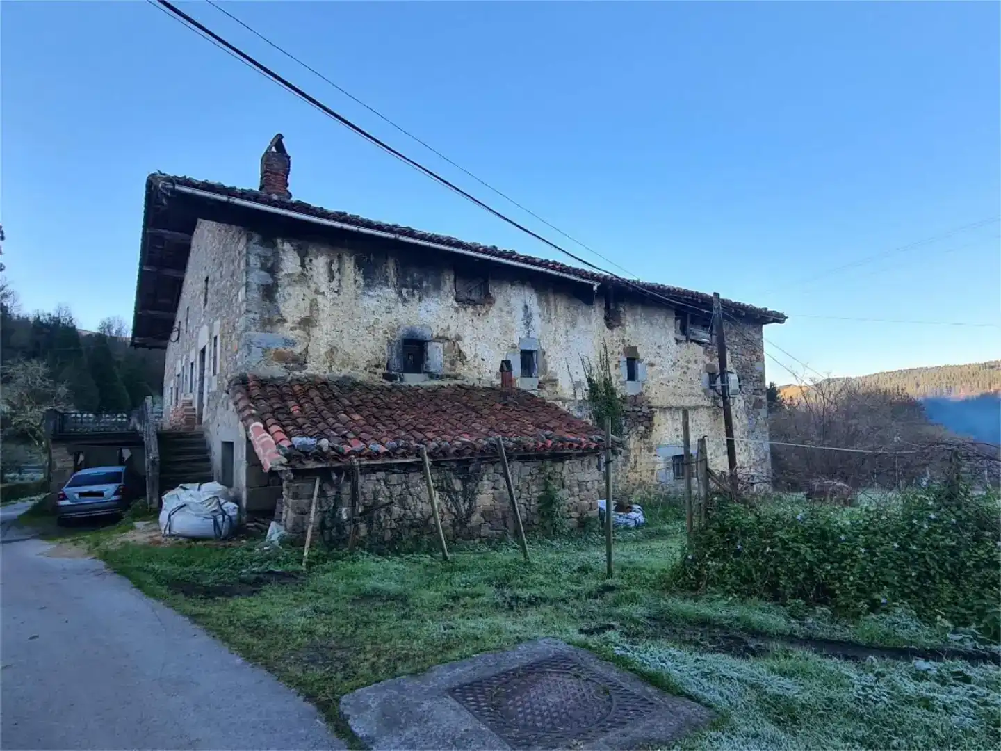 Vista exterior de Pis en venda en Orozko amb Balcó