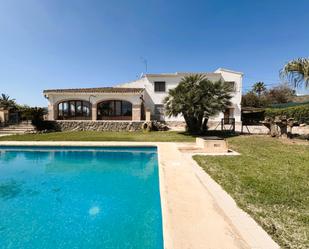 Vista exterior de Casa o xalet de lloguer en Jávea / Xàbia amb Calefacció, Jardí privat i Terrassa