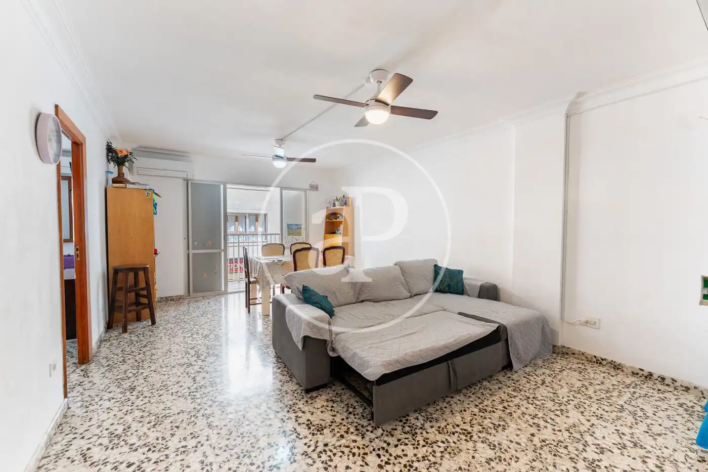 Sala d'estar de Pis en venda en  Palma de Mallorca amb Aire condicionat, Calefacció i Terrassa
