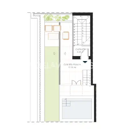 Attic for sale in Sevilla  with Air Conditioner, Heating and Terrace