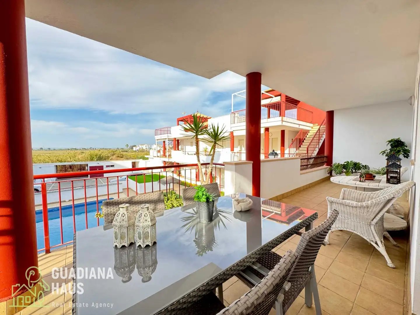Terraza de Apartamento en venta en Ayamonte con Terraza y Trastero