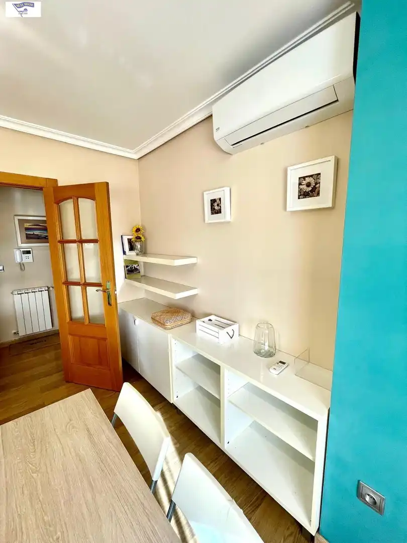 Living room of Flat for rent in Albacete  with Heating, Storage room and Furnished