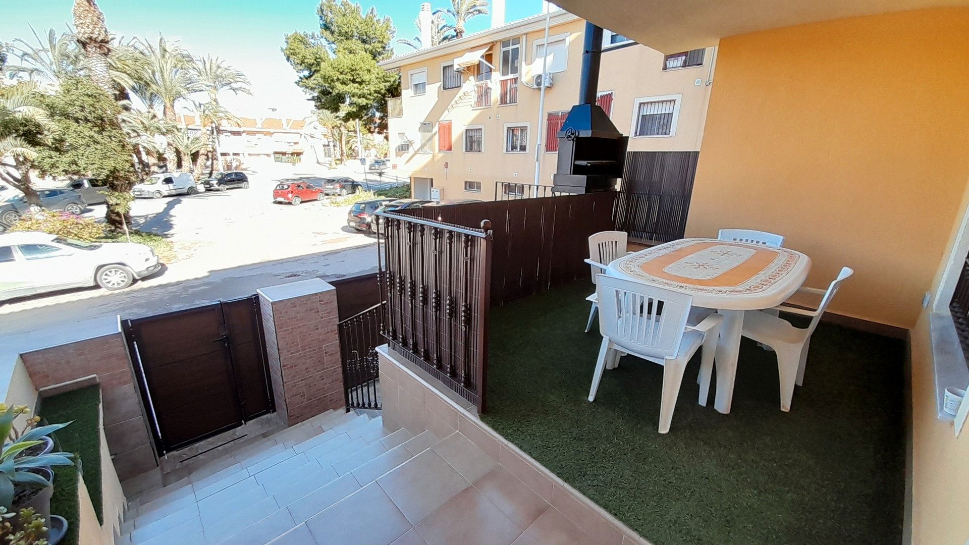 Terrace of House or chalet for sale in Mazarrón  with Air Conditioner, Furnished and Balcony