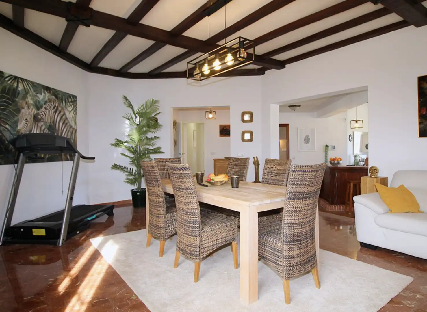 Dining room of Houses for sale in Coín  with Air Conditioner, Heating and Private garden