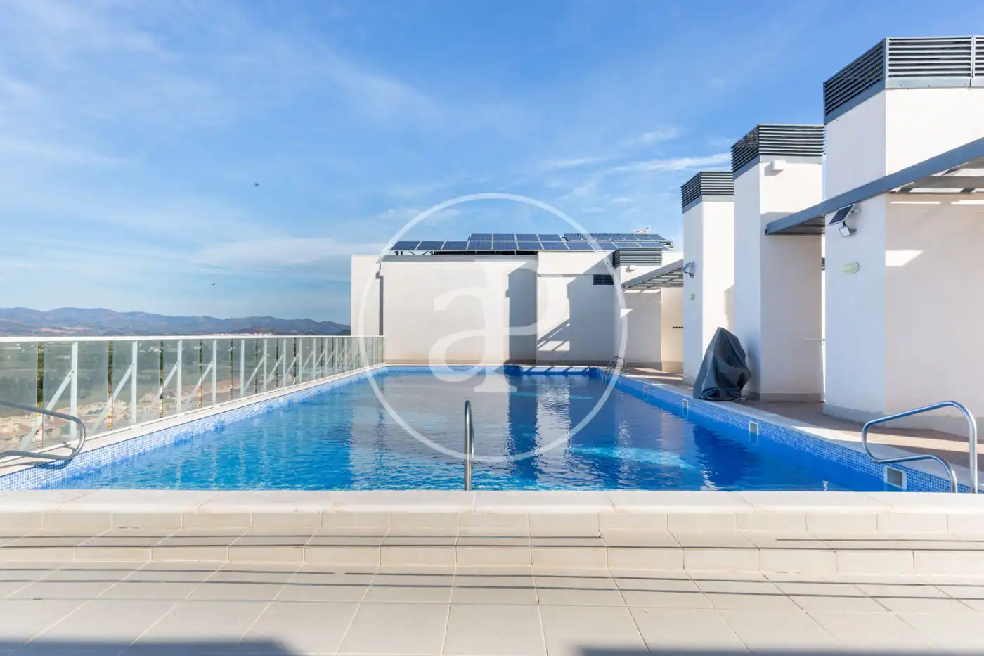 Schwimmbecken von Wohnung zur Miete in Canet d'En Berenguer mit Klimaanlage, Heizung und Privatgarten