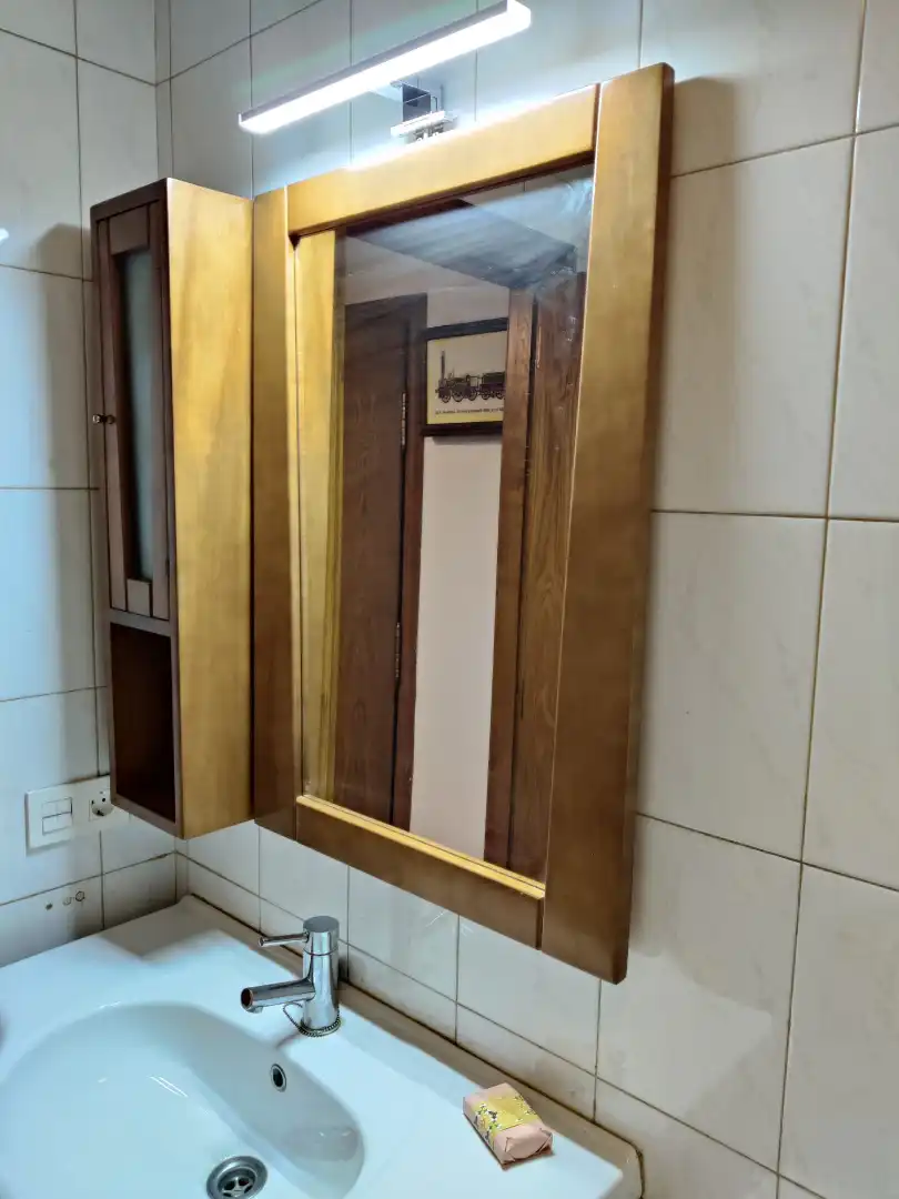 Baño de Piso de alquiler en Lekunberri con Amueblado y Balcón