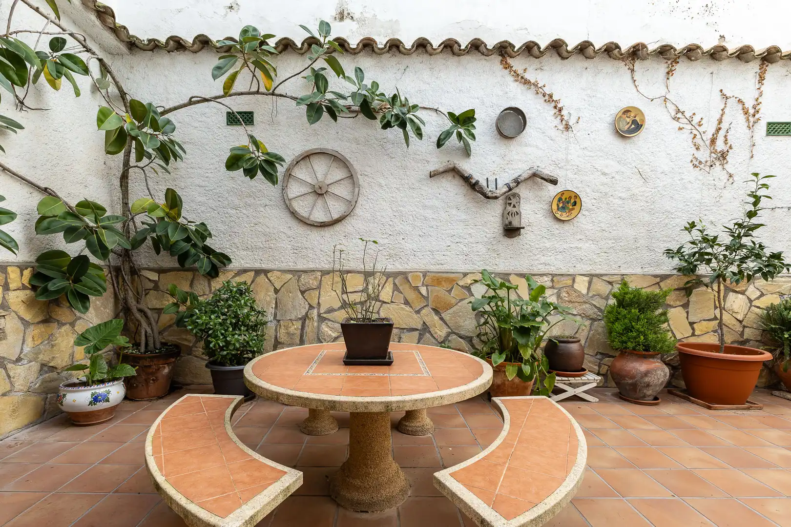 Terraza de Casa adosada en venta en Torrelavit con Calefacción y Terraza