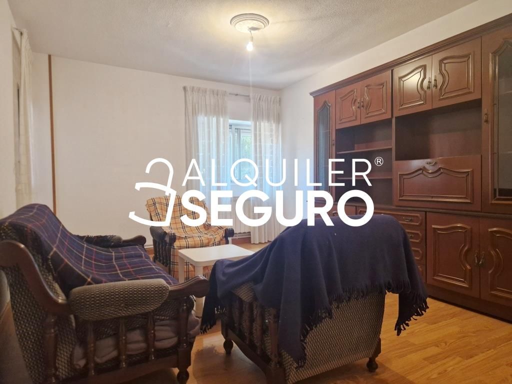 Bedroom of Flat to rent in  Madrid Capital  with Heating