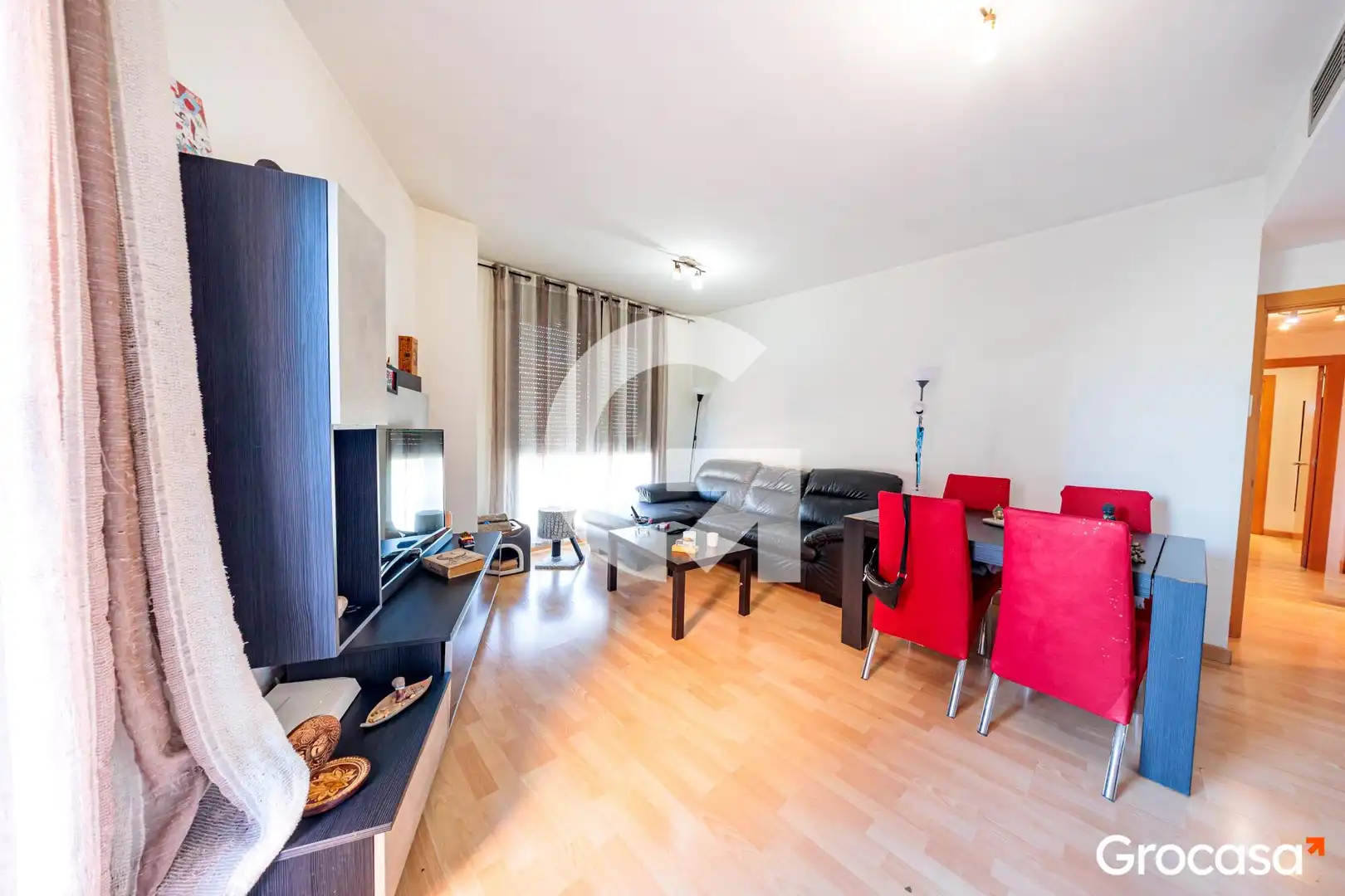 Sala de estar de Piso en venta en Terrassa con Aire acondicionado, Calefacción y Terraza