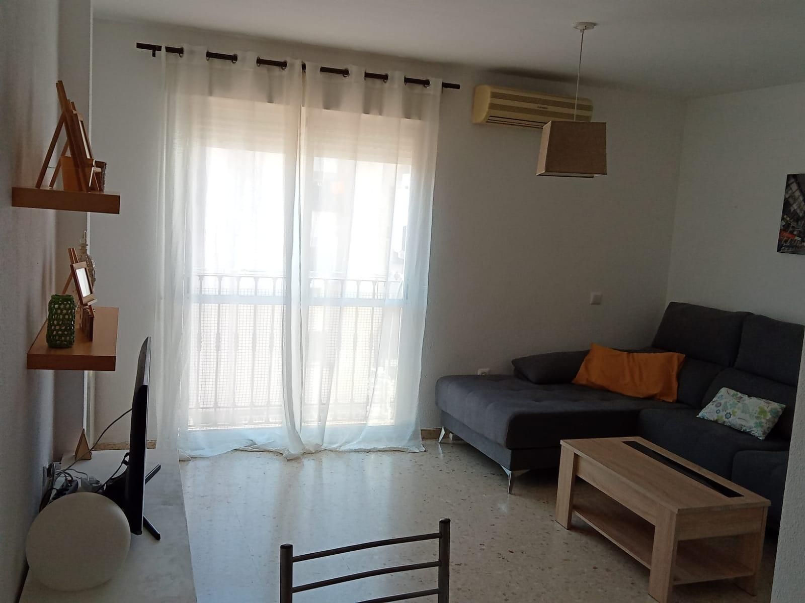 Living room of Attic to rent in Badajoz Capital  with Air Conditioner, Heating and Terrace
