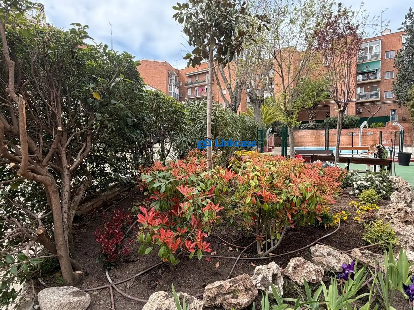 Garden of Flat for sale in Madrid  with Heating, Private garden and Terrace
