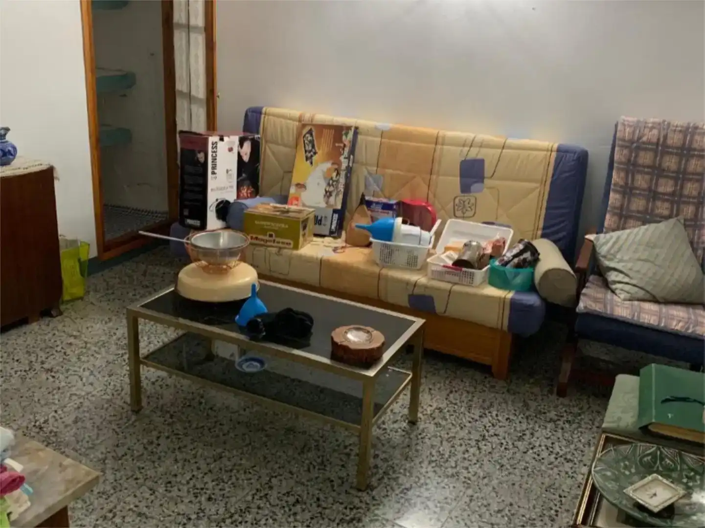 Sala de estar de Finca rústica en venta en Alloza con Trastero