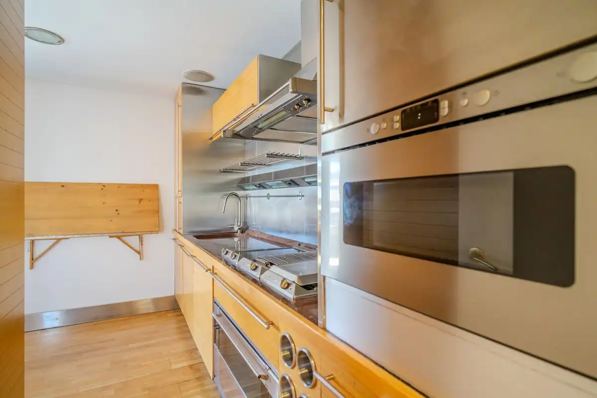 Kitchen of Attic for sale in Madrid  with Air Conditioner, Heating and Private garden
