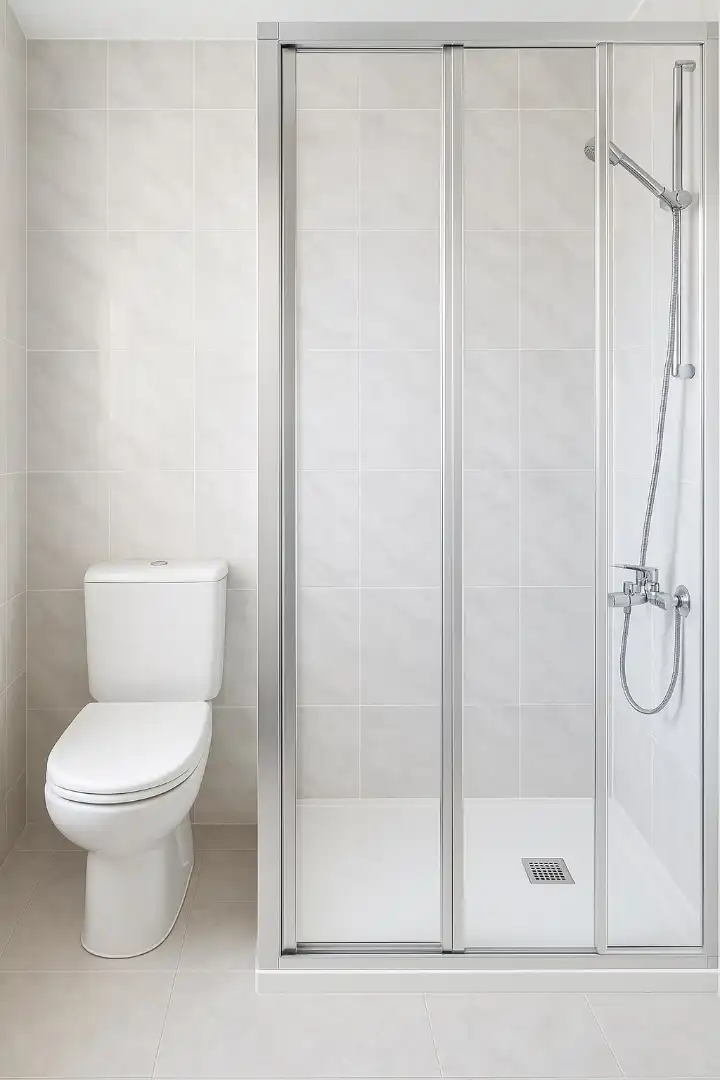 Bany de Apartament de lloguer en Peñíscola / Peníscola amb Calefacció, Terrassa i Moblat