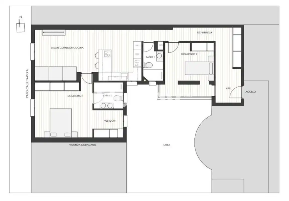Flat for sale in Retiro