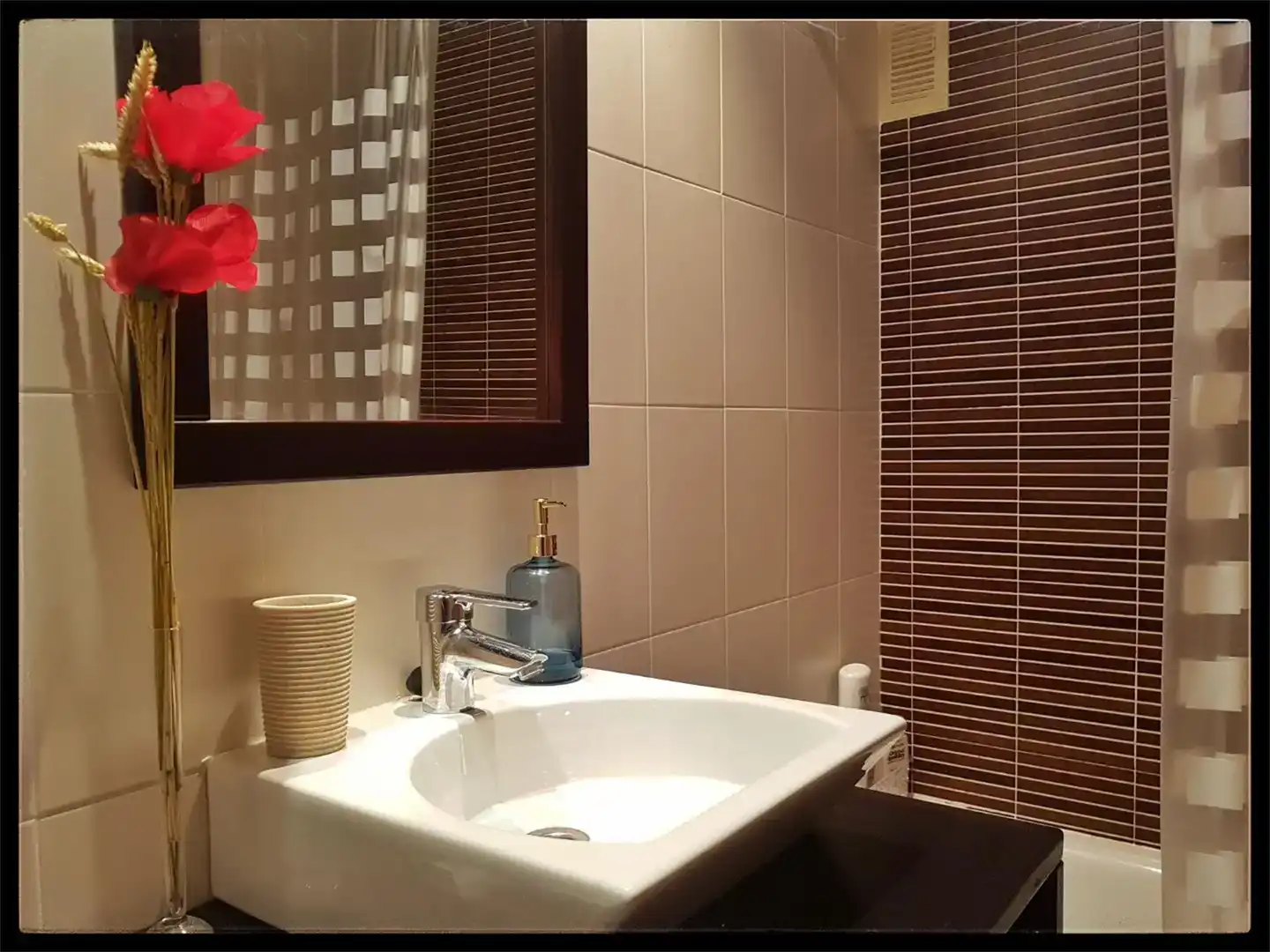 Badezimmer von Wohnung zur Miete in Vera mit Klimaanlage, Privatgarten und Schwimmbad