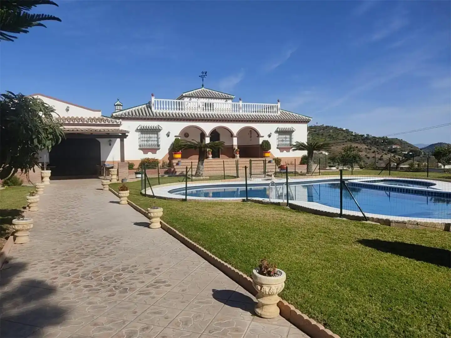 Garden of Houses for rent in Guaro, Málaga