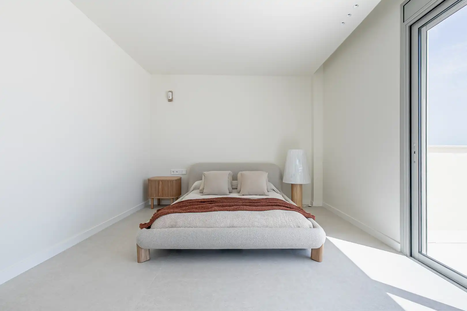Schlafzimmer von Haus oder Chalet zum Verkauf in Sitges mit Klimaanlage, Heizung und Privatgarten