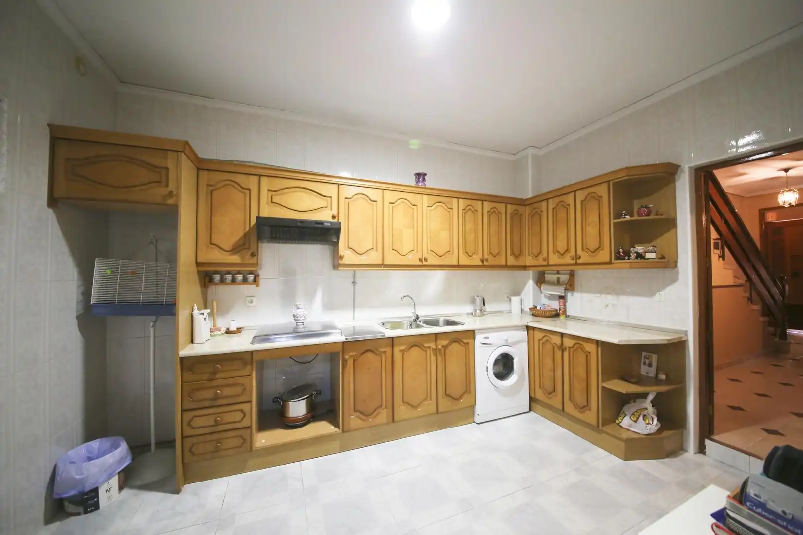 Cocina de Casa o chalet en venta en Tomelloso con Aire acondicionado, Jardín privado y Trastero