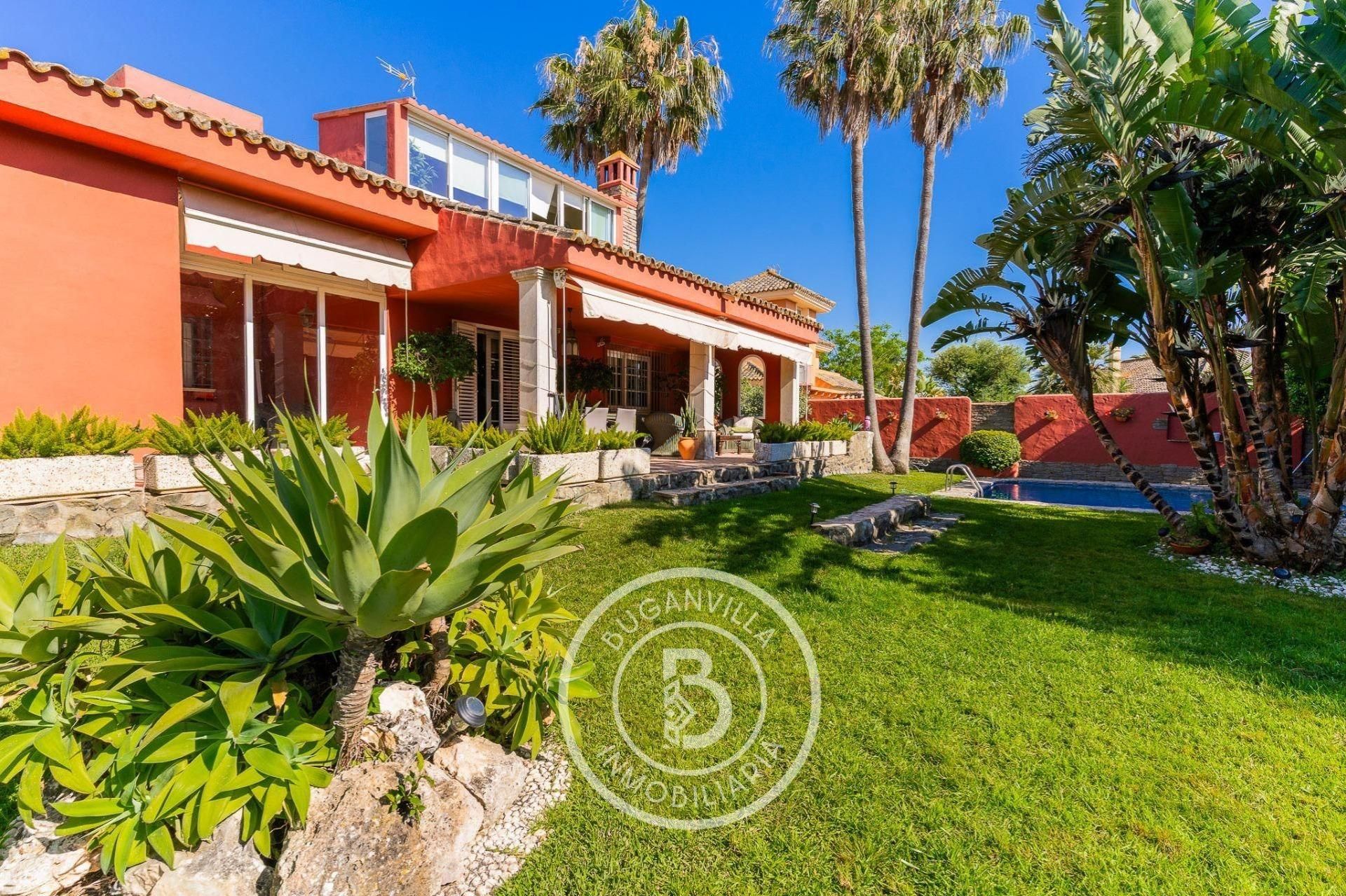 Garden of House or chalet for sale in Chiclana de la Frontera  with Air Conditioner, Heating and Private garden