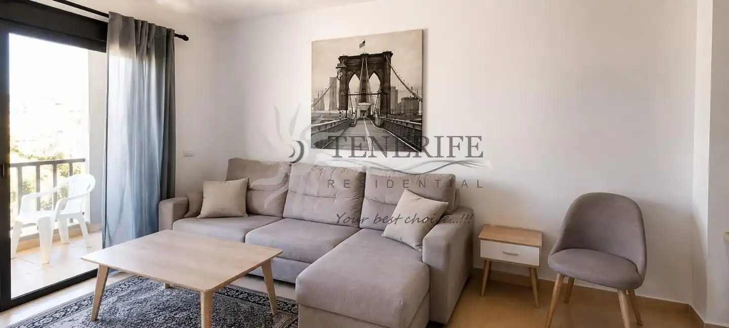 Living room of Flat for sale in Arona  with Terrace and Furnished