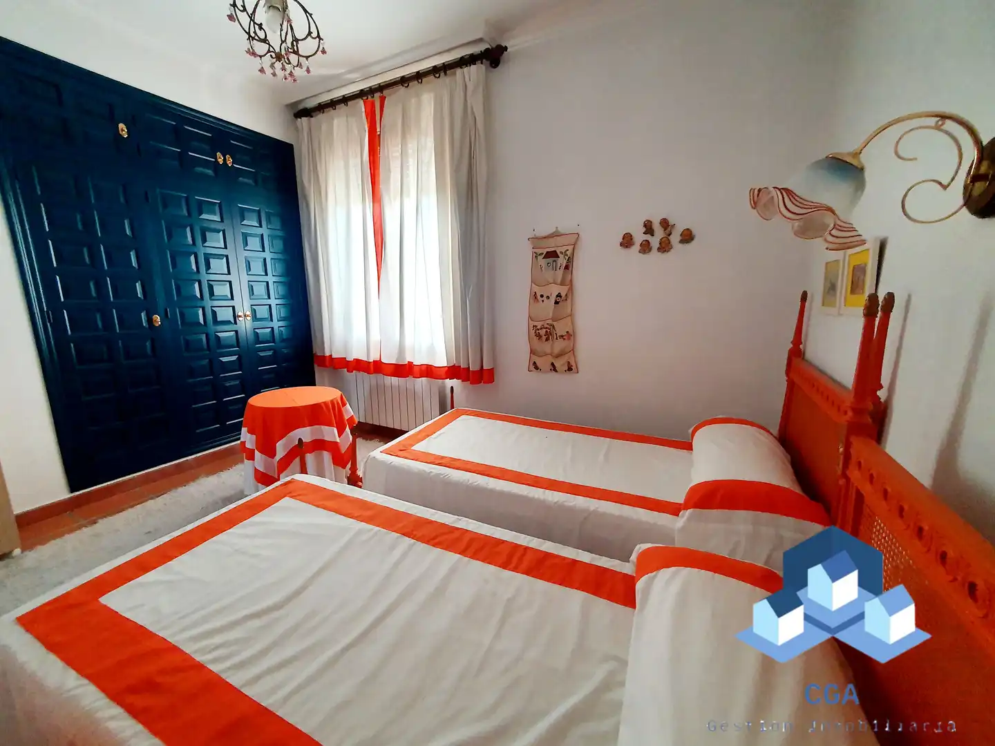 Bedroom of Houses for sale in Lorca  with Air Conditioner, Private garden and Terrace