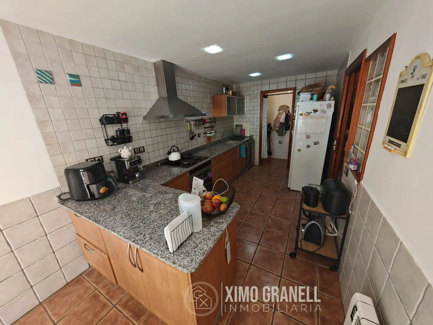 Cuina de Casa o xalet en venda en Alfondeguilla amb Calefacció, Jardí privat i Terrassa