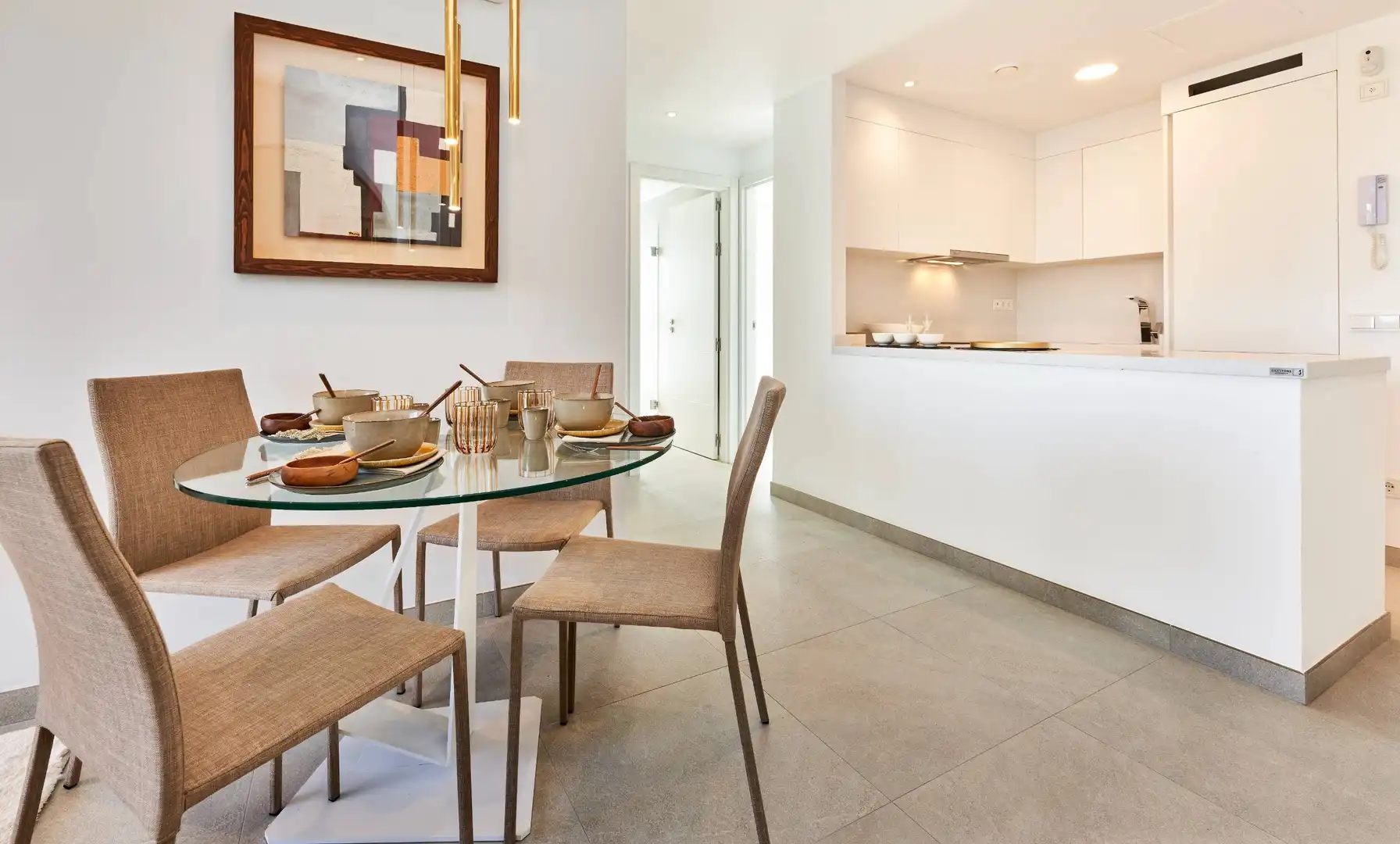 Comedor de Apartamento en venta en Santanyí con Aire acondicionado, Calefacción y Jardín privado