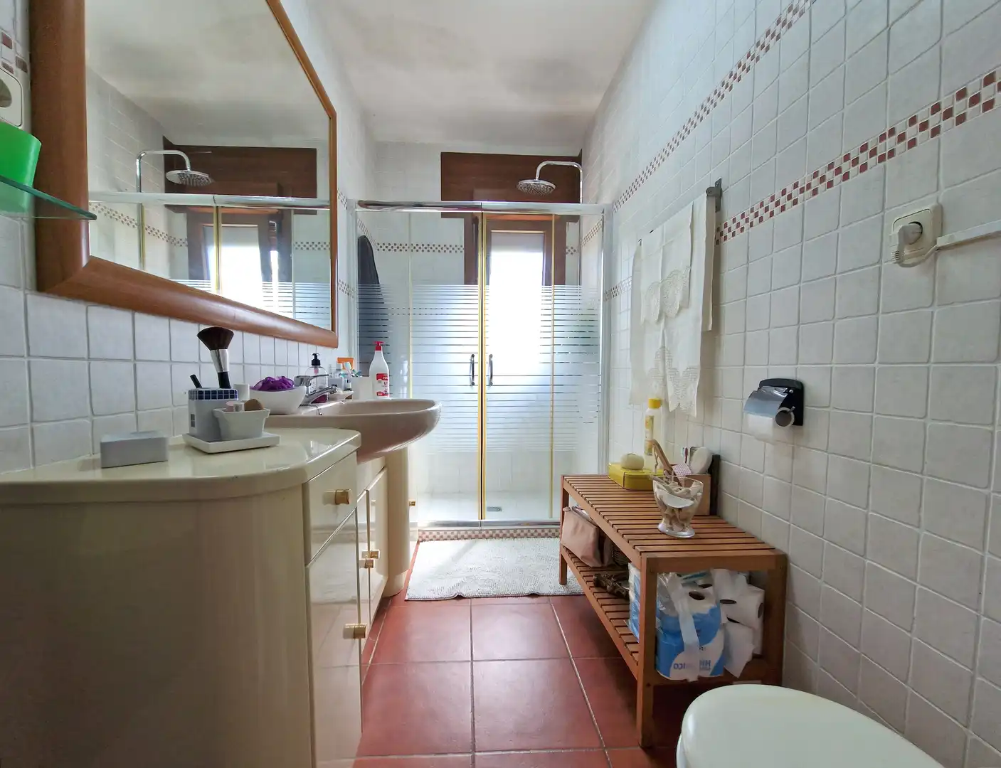 Baño de Finca rústica en venta en Toledo con Aire acondicionado, Calefacción y Jardín privado