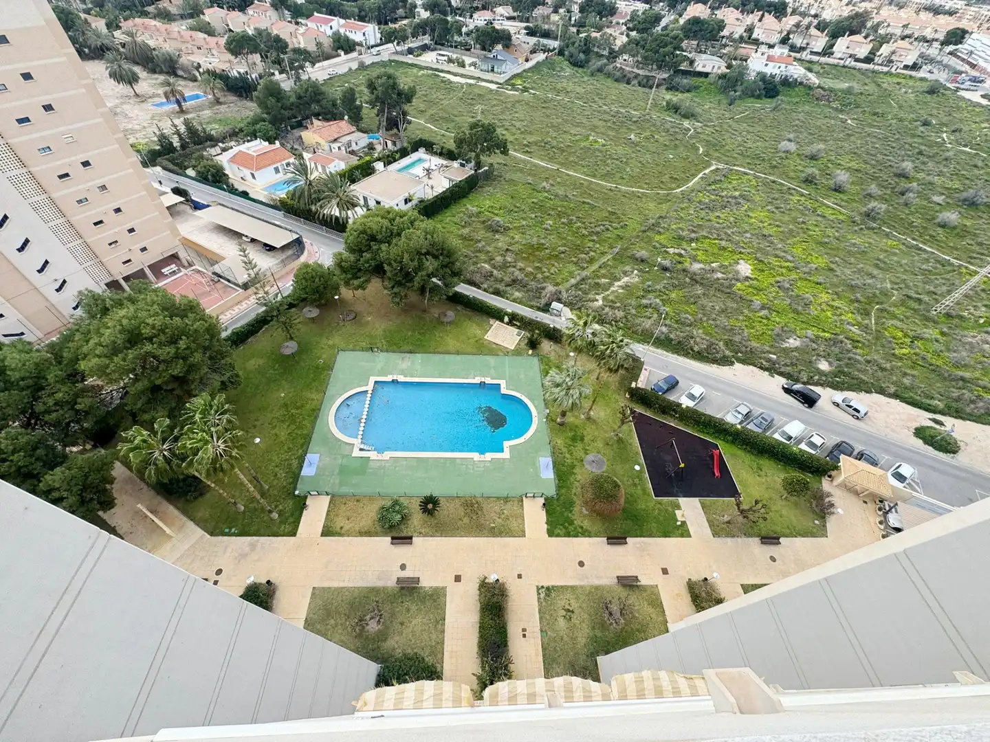Swimming pool of Apartments for rent in El Campello  with Heating, Terrace and Furnished