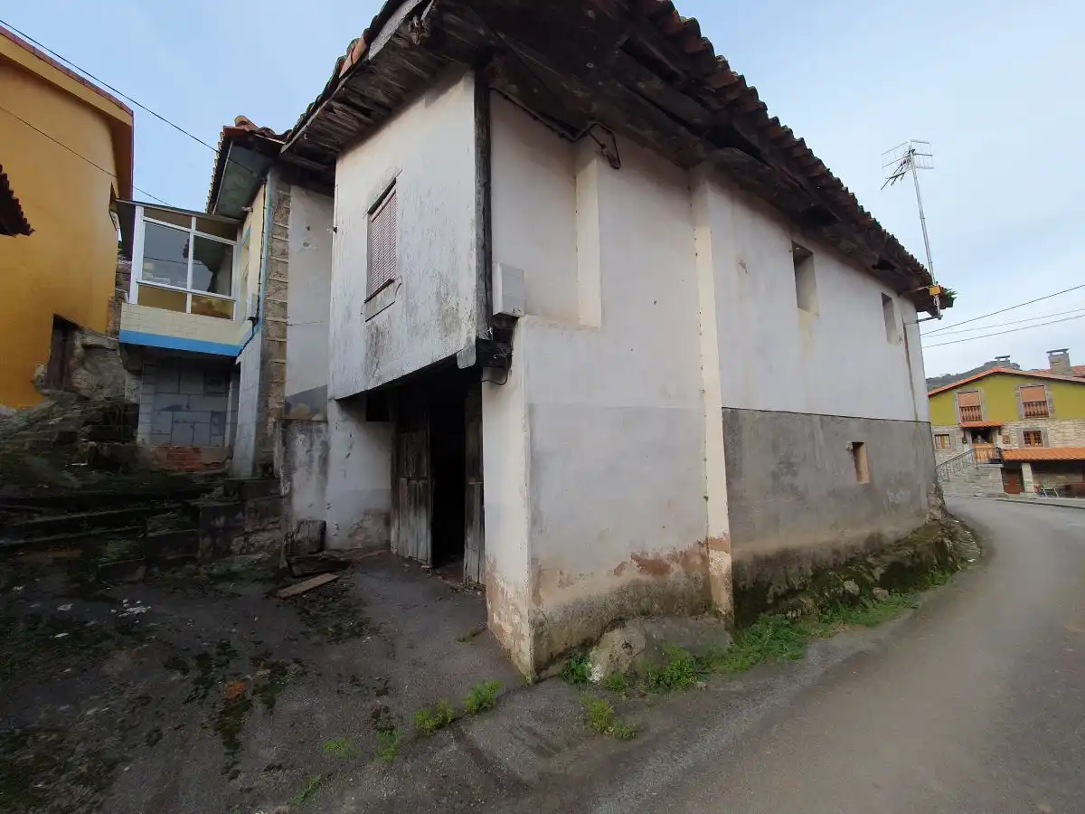 Vista exterior de Casa o chalet en venta en Grado con Trastero