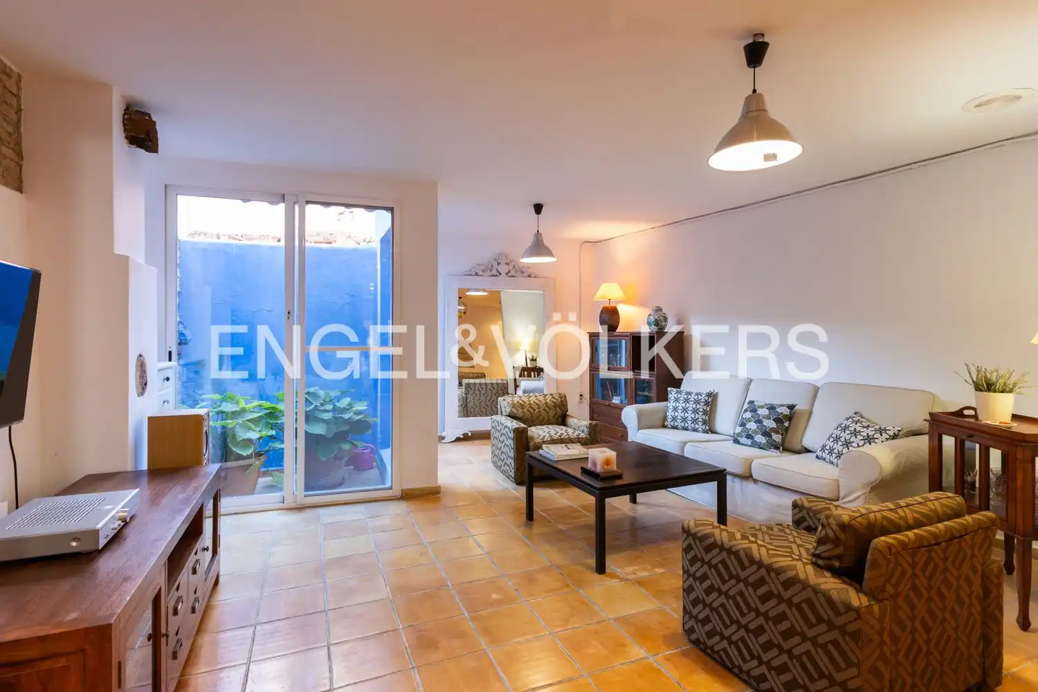 Sala de estar de Casa o chalet en venta en Serra con Aire acondicionado, Calefacción y Parquet