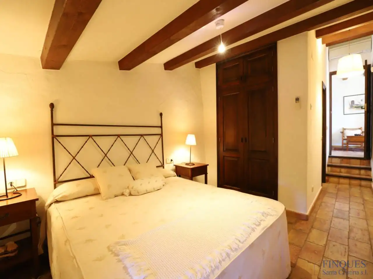 Dormitori de Finca rústica en venda en Santa Cristina d'Aro amb Aire condicionat, Calefacció i Jardí privat