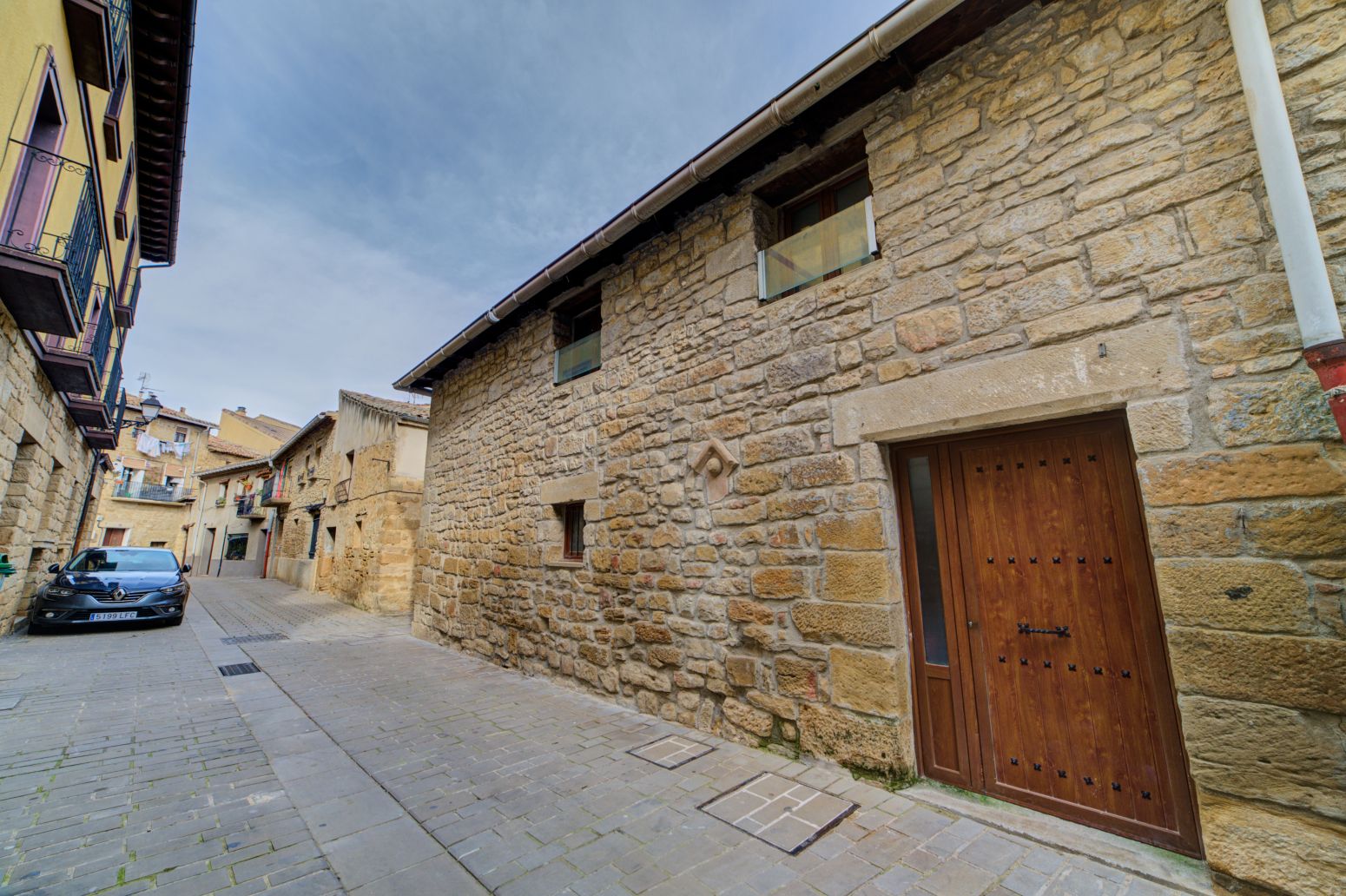 Exterior view of House or chalet for sale in Olite / Erriberri  with Heating and Storage room