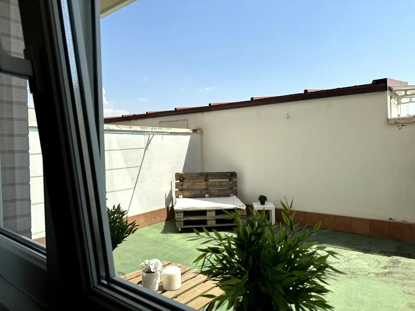 Terraza de Apartamento en venta en León Capital  con Calefacción y Terraza