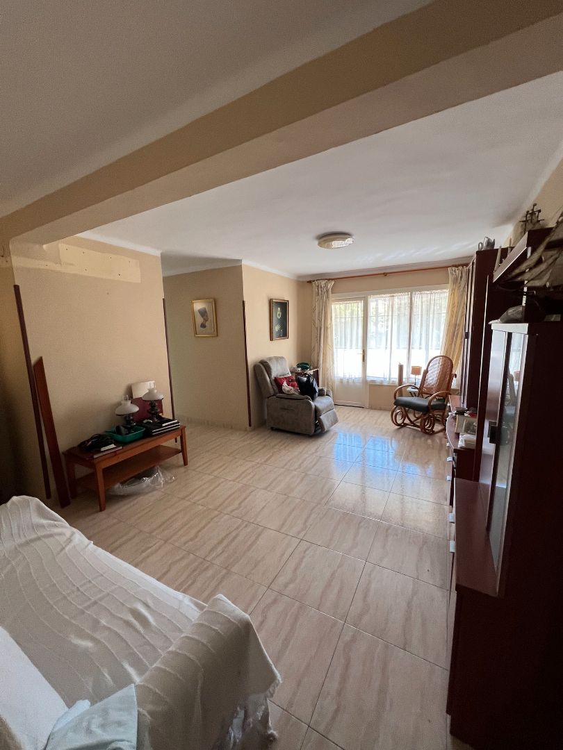 Living room of Flat for sale in Málaga Capital  with Terrace and Furnished