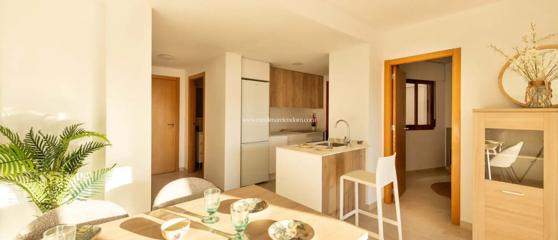 Cocina de Apartamento en venta en Murcia con Aire acondicionado, Calefacción y Terraza