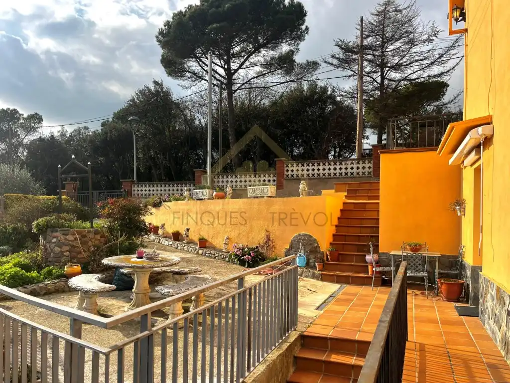 Terrace of Houses for sale in Sant Pere de Vilamajor  with Balcony