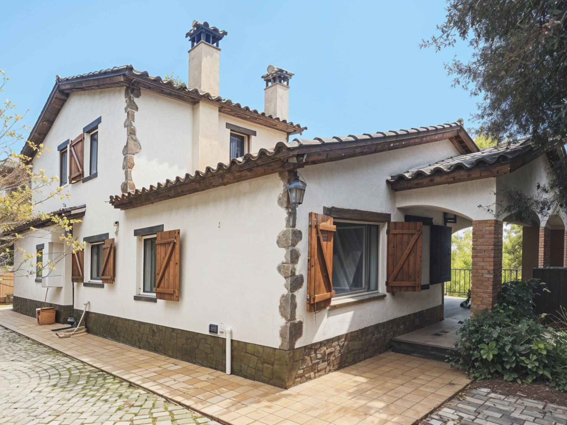 Vista exterior de Casa o chalet en venta en Arbúcies con Calefacción y Piscina