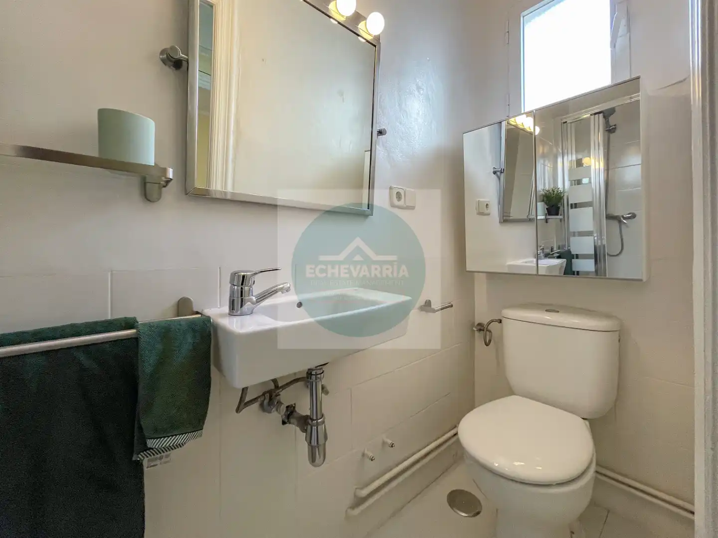 Bathroom of Attic for rent in Madrid  with Air Conditioner, Heating and Terrace